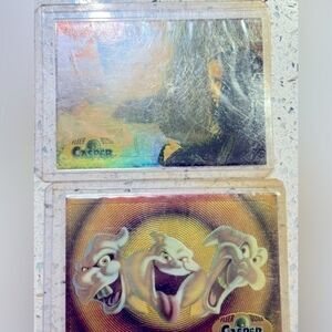 (2) Casper Fleer trading cards​